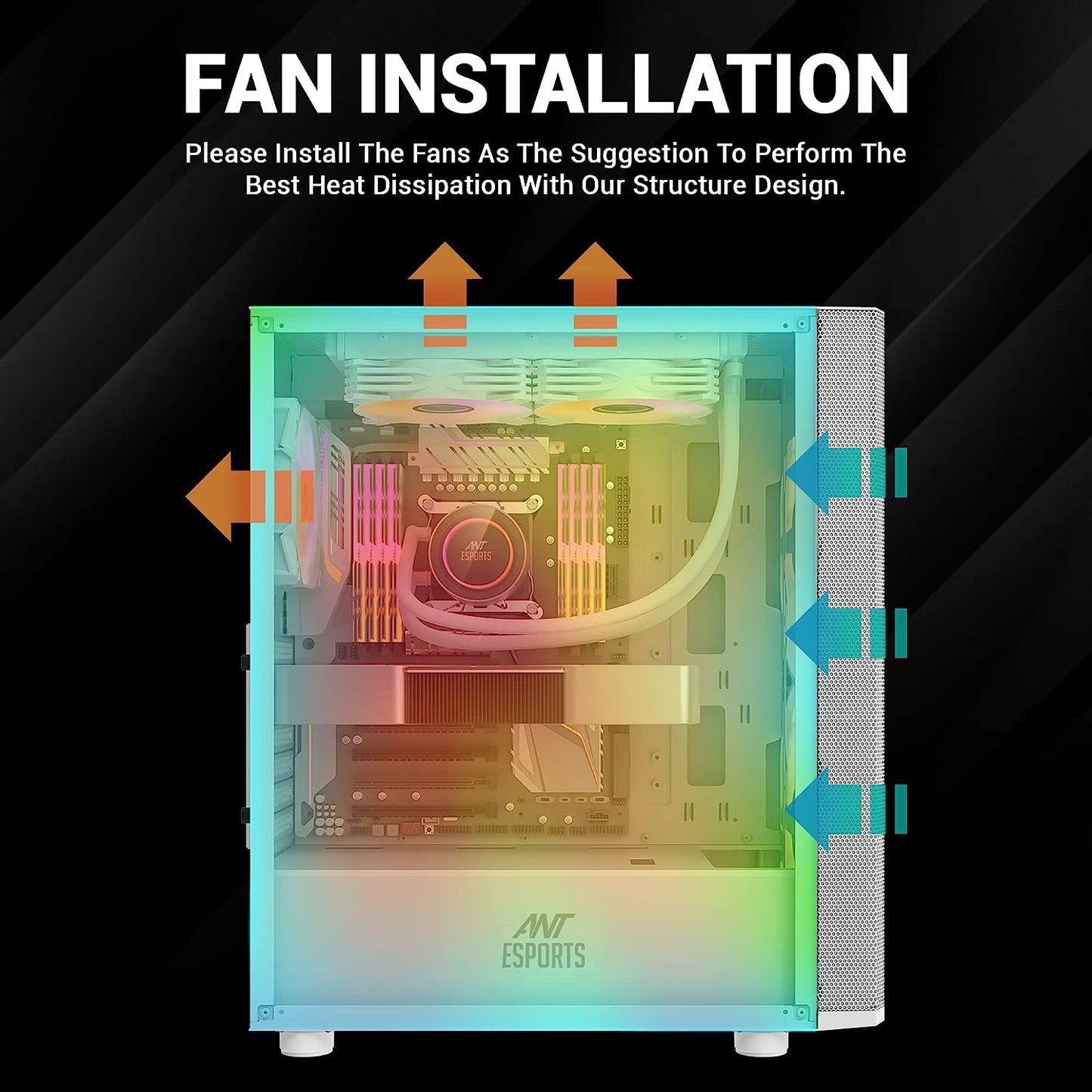 Ant Esports 250 Air Mid-Tower Case