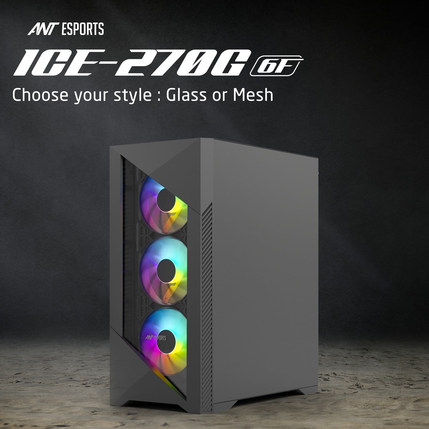 Ant Esports ICE 270G 6F Mid-Tower Case