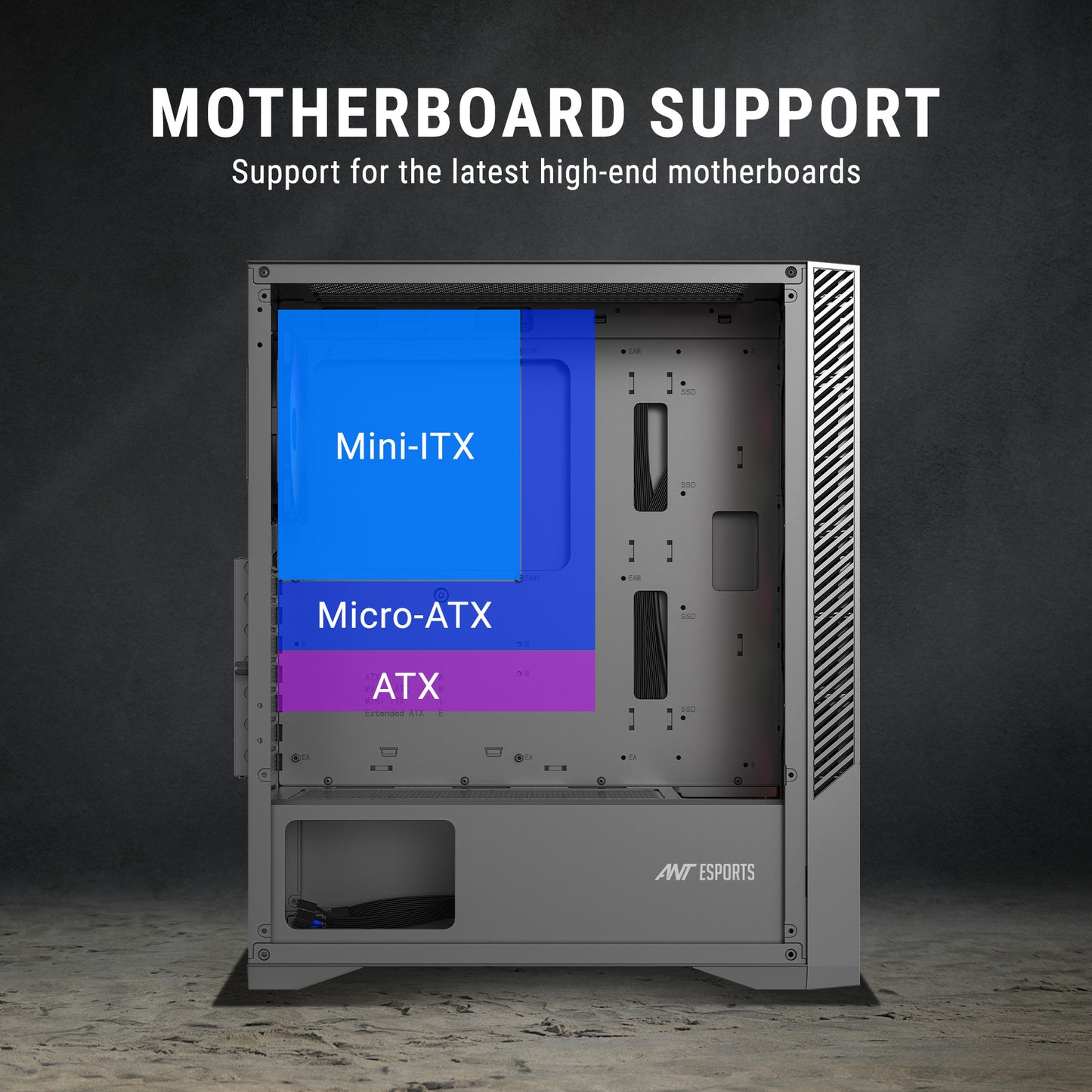 Ant Esports ICE 270G 6F Mid-Tower Case