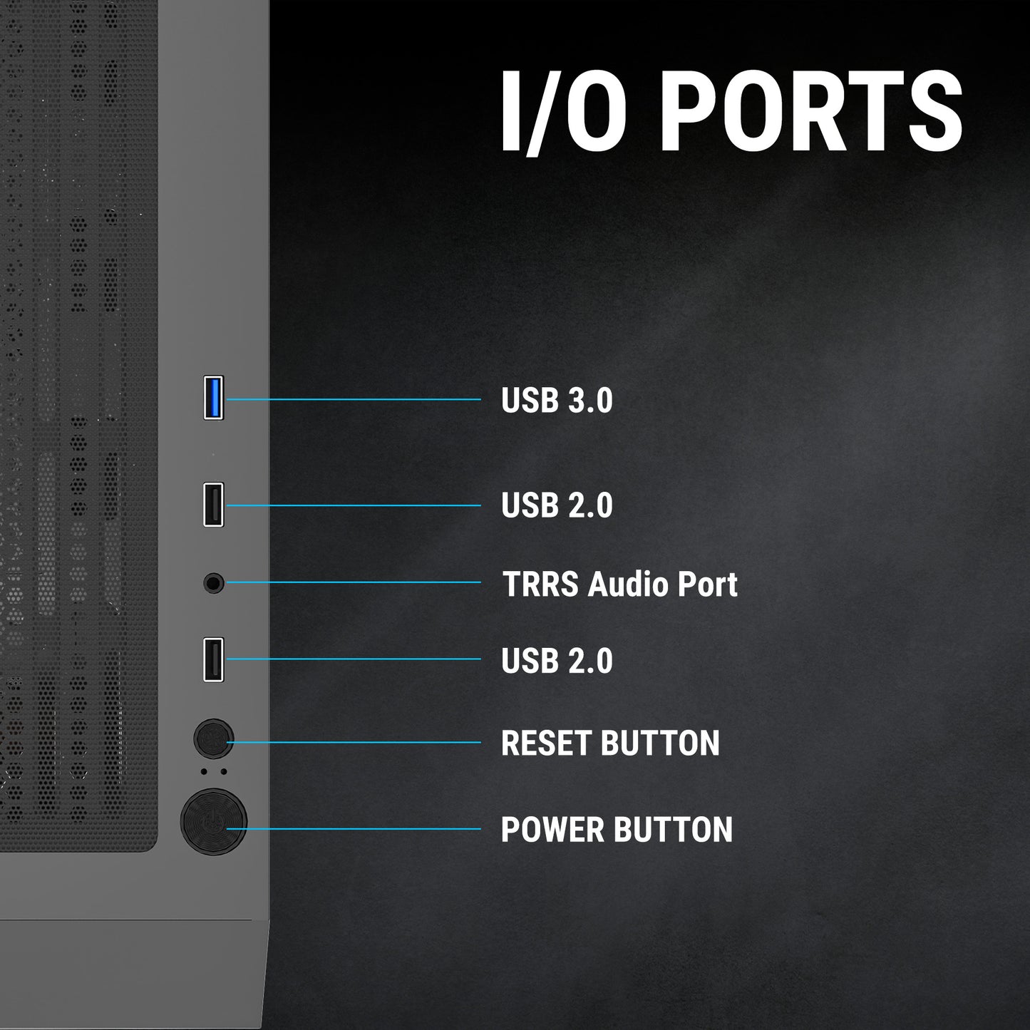 Ant Esports ICE 270G 6F Mid-Tower Case