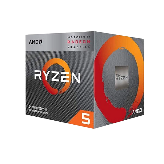 AMD Ryzen 5 3400G Desktop Processor — 4 Cores | Up to 4.2 GHz | Radeon RX Vega 11 | AM4 | Box / Tray with Wraith Stealth