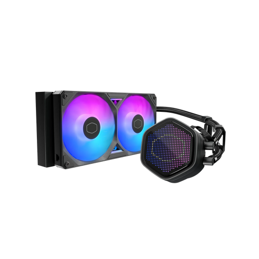 Cooler Master MasterLiquid Atmos II Pixel LED (240 / 360 mm – Black / White)