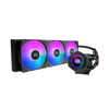 Cooler Master MasterLiquid Core NEX Black Edition AIO Liquid CPU Cooler Front View
