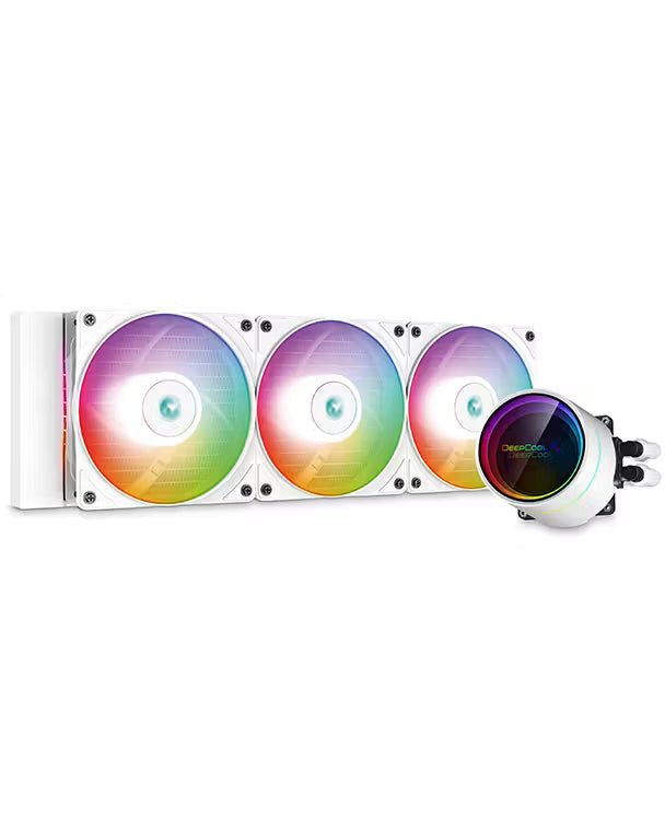 DeepCool CASTLE EX A-RGB AIO Liquid CPU Cooler — White | 240mm / 360mm | Intel LGA1700 / AMD AM5
