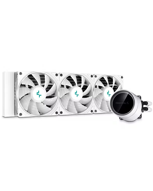 DeepCool CASTLE EX A-RGB AIO Liquid CPU Cooler — White | 240mm / 360mm | Intel LGA1700 / AMD AM5