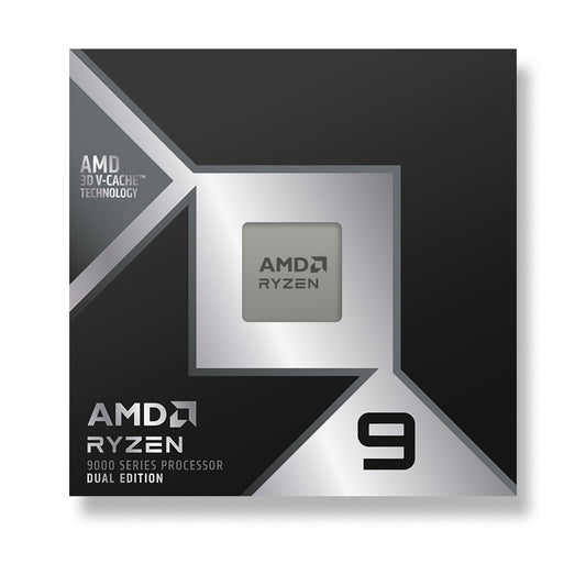 AMD Ryzen 9 9950X3D2 Dual Edition Desktop Processor — World's First Dual 3D V-Cache | 16 Cores | Up to 5.60 GHz | AM5