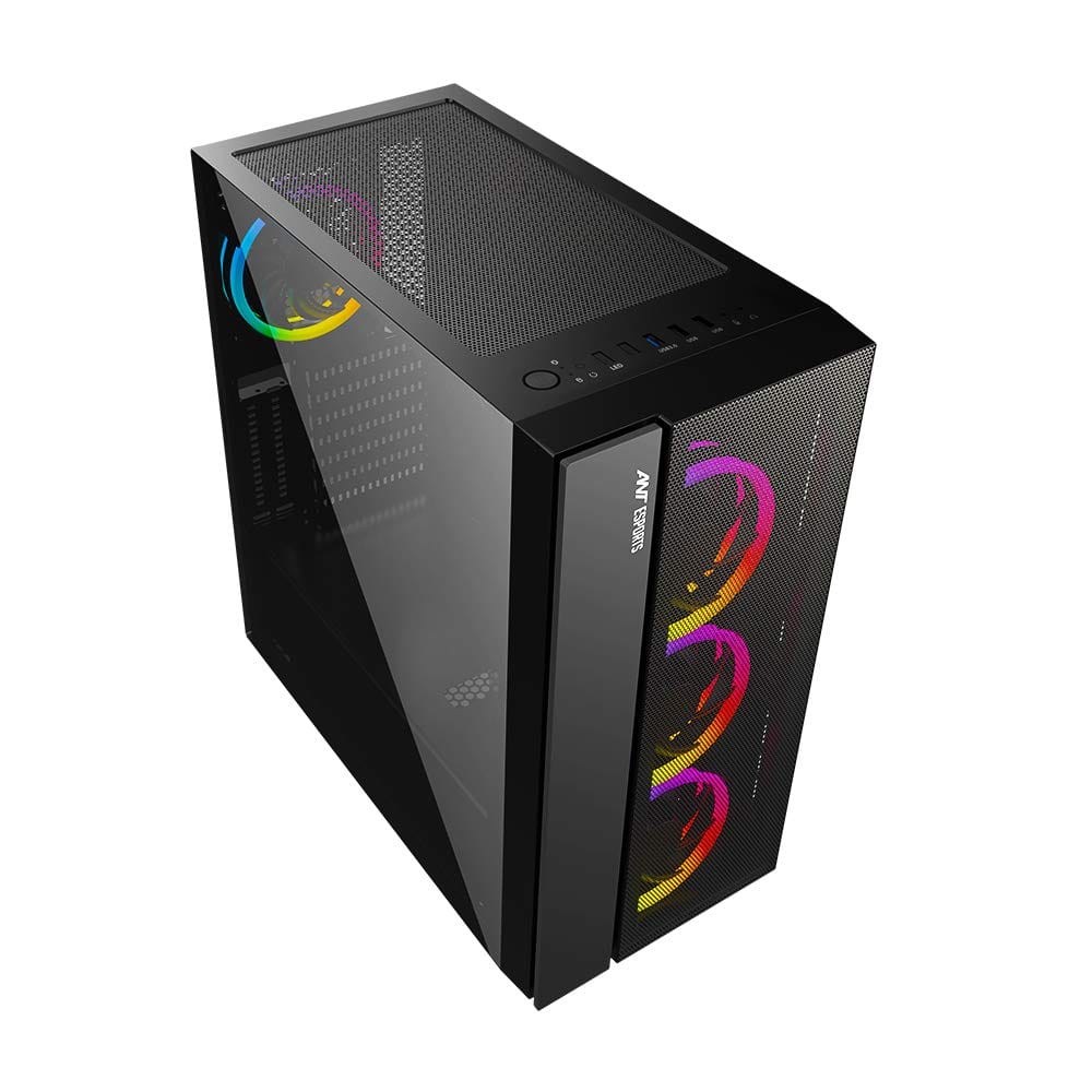 Ant Esports ICE-511MT Mid Tower ARGB Gaming Cabinet - Image 3