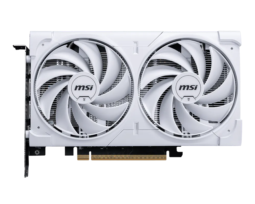 MSI GeForce RTX 5060 8G Ventus 2X OC White Graphics Card