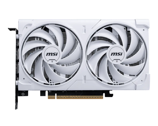 MSI GeForce RTX 5060 8G Ventus 2X OC White Graphics Card