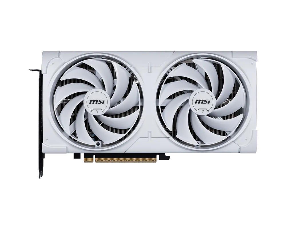 MSI GeForce RTX 5070 12G Ventus 2X OC White Graphics Card