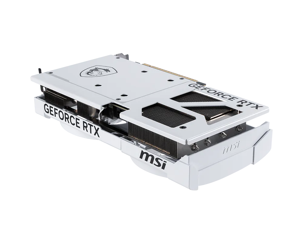 MSI GeForce RTX 5070 12G Ventus 2X OC White Graphics Card
