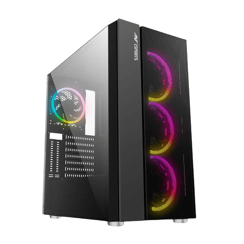 Ant Esports ICE-511MT Mid Tower ARGB Gaming Cabinet - Image 5