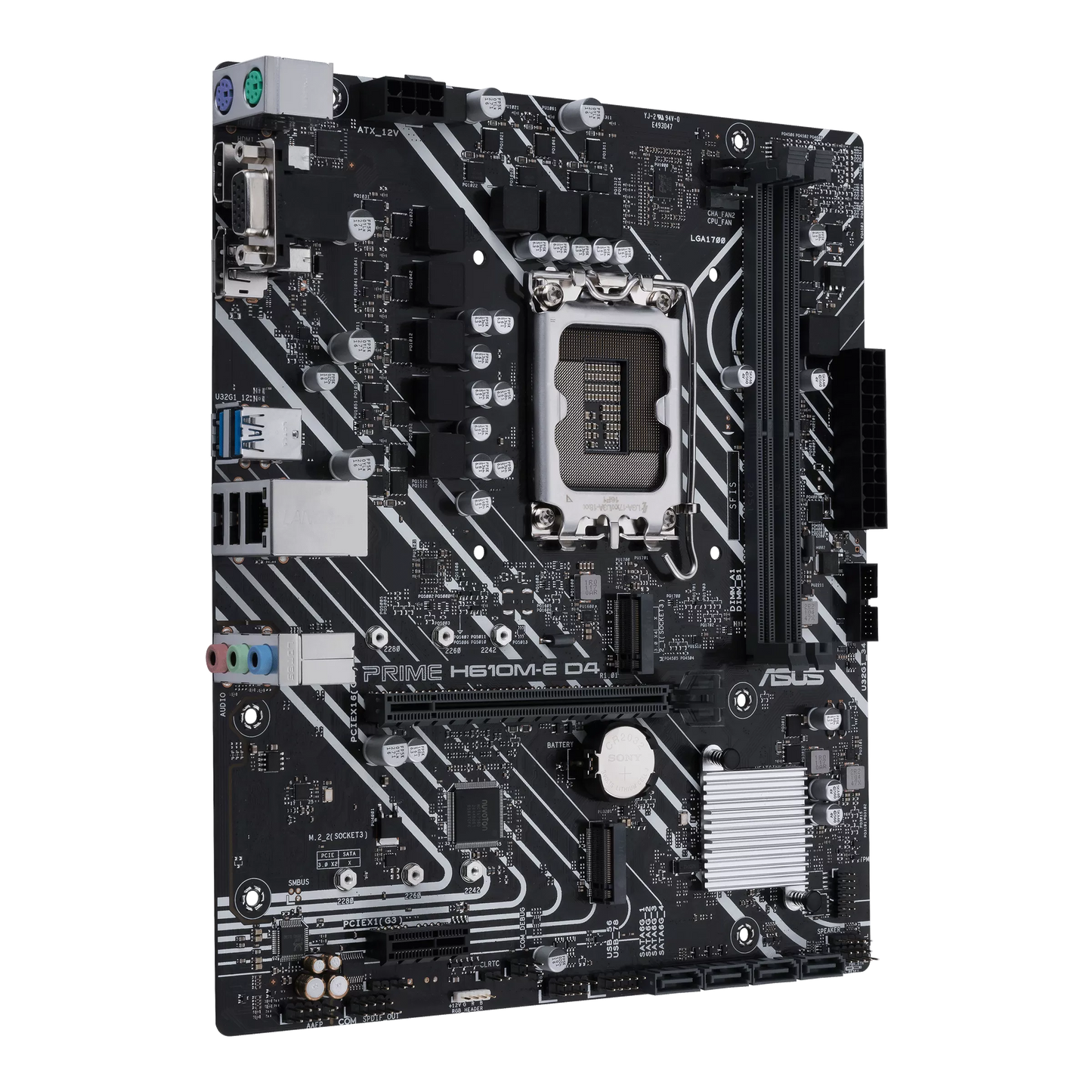 Asus Prime H610M-E D4 Motherboard