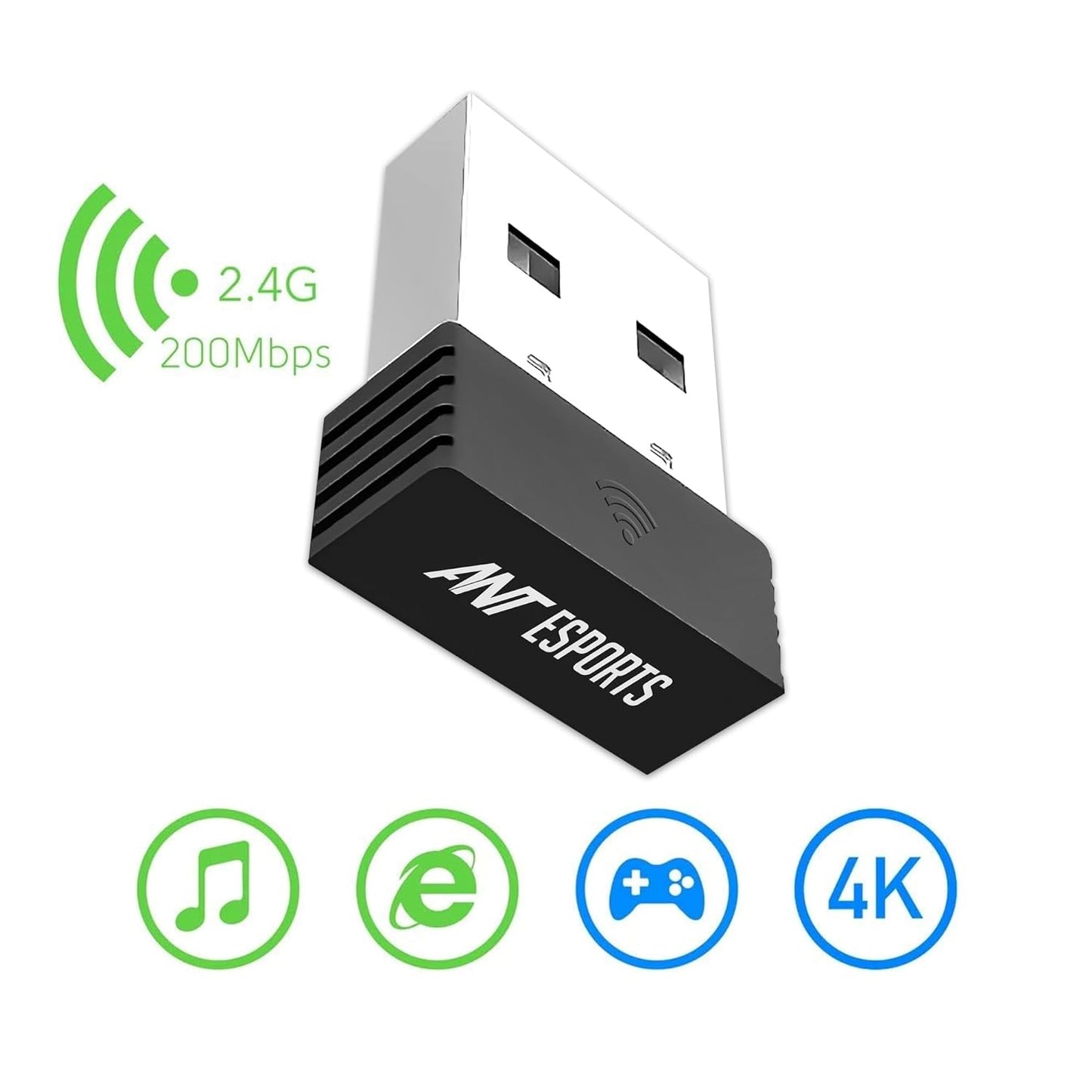 Ant Esports AE200M 150 Mbps Wi-Fi Nano Dongle
