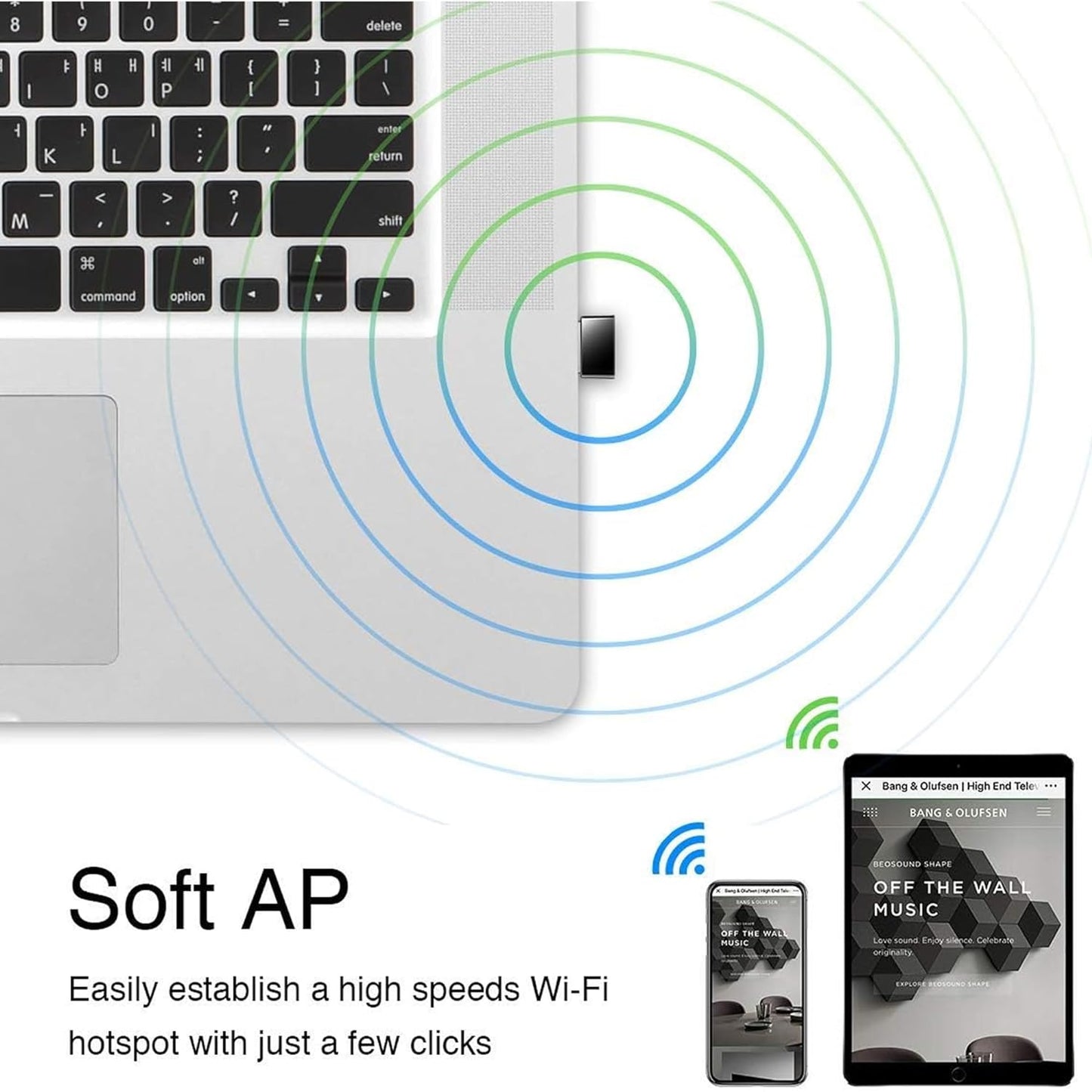 Ant Esports AE200M 150 Mbps Wi-Fi Nano Dongle