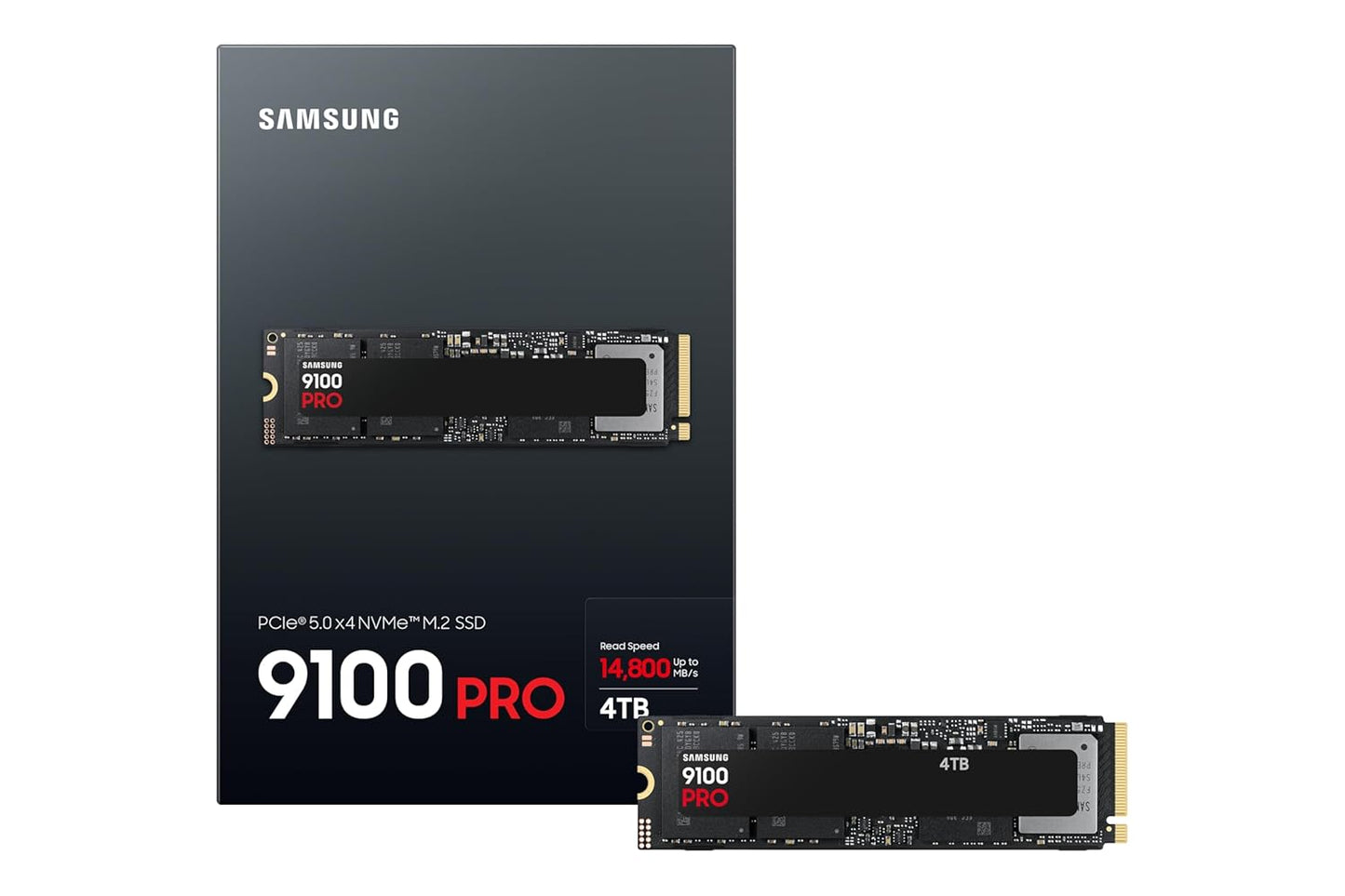 Samsung 9100 Pro SSD (M.2 2280 – Capacities: 1 TB / 2 TB / 4 TB)