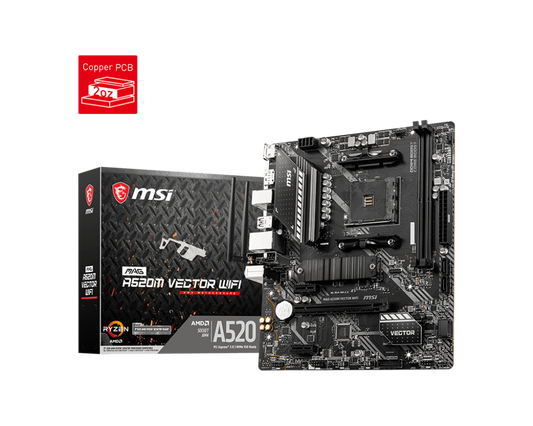 MSI MAG A520M Vector Wi-Fi Motherboard