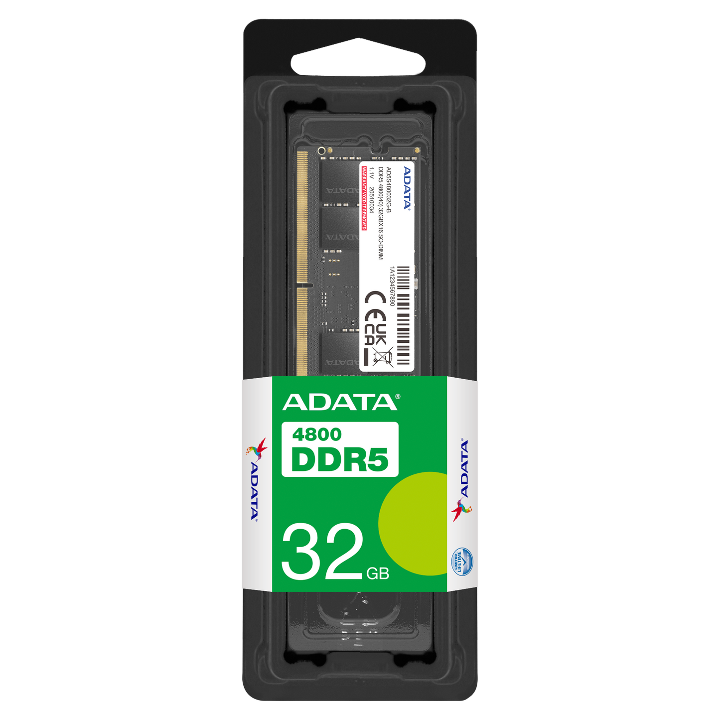 ADATA Premier DDR5 4800 SO-DIMM Memory Module