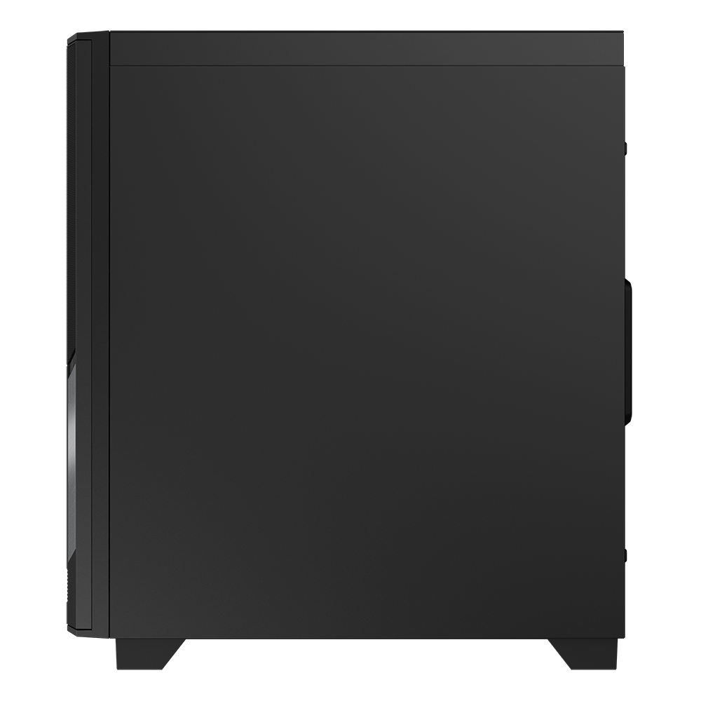 Gigabyte AORUS C500 GLASS Mid-Tower E-ATX / ATX / Micro-ATX / Mini-ITX Gaming Cabinet — Black (4× 120mm ARGB Fans)