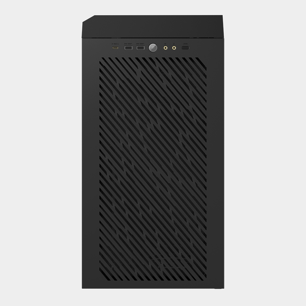 Gigabyte AORUS C500 GLASS Mid-Tower E-ATX / ATX / Micro-ATX / Mini-ITX Gaming Cabinet — Black (4× 120mm ARGB Fans)