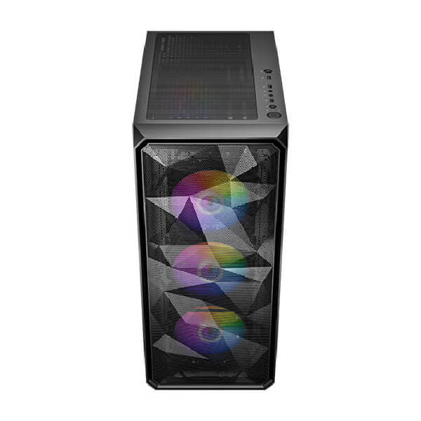 Angled View of CORSAIR K70 CORE TKL highlighting Multi-Function Rotary Control Dial
