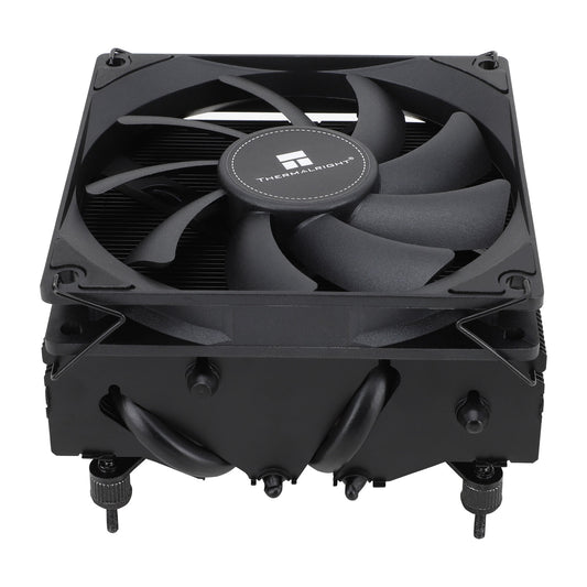 Thermalright AXP90-X53 Black Low-Profile Top-Flow CPU Cooler — Intel LGA1851/1700 / AMD AM5/AM4 | 150W TDP