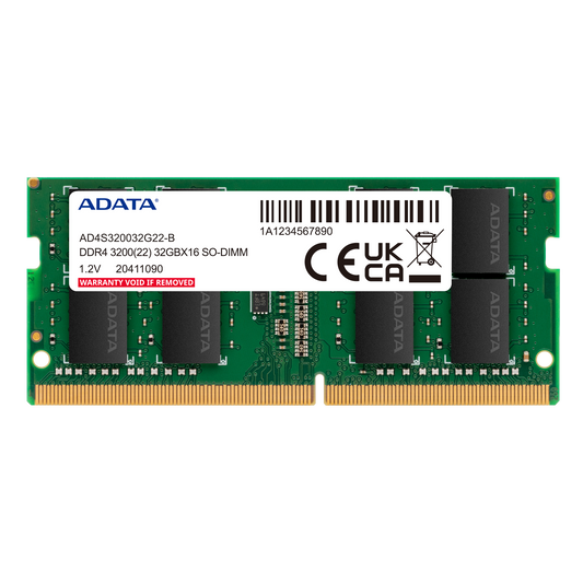 Adata Premier DDR4 3200 SO-DIMM Laptop Memory (Single & Dual Channel Kits)
