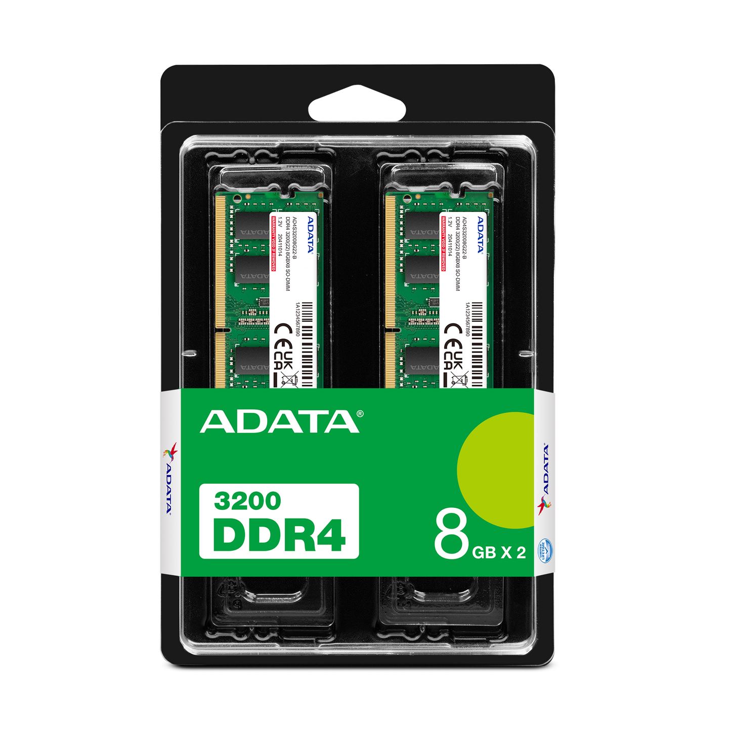 Adata Premier DDR4 3200 SO-DIMM Laptop Memory (Single & Dual Channel Kits)