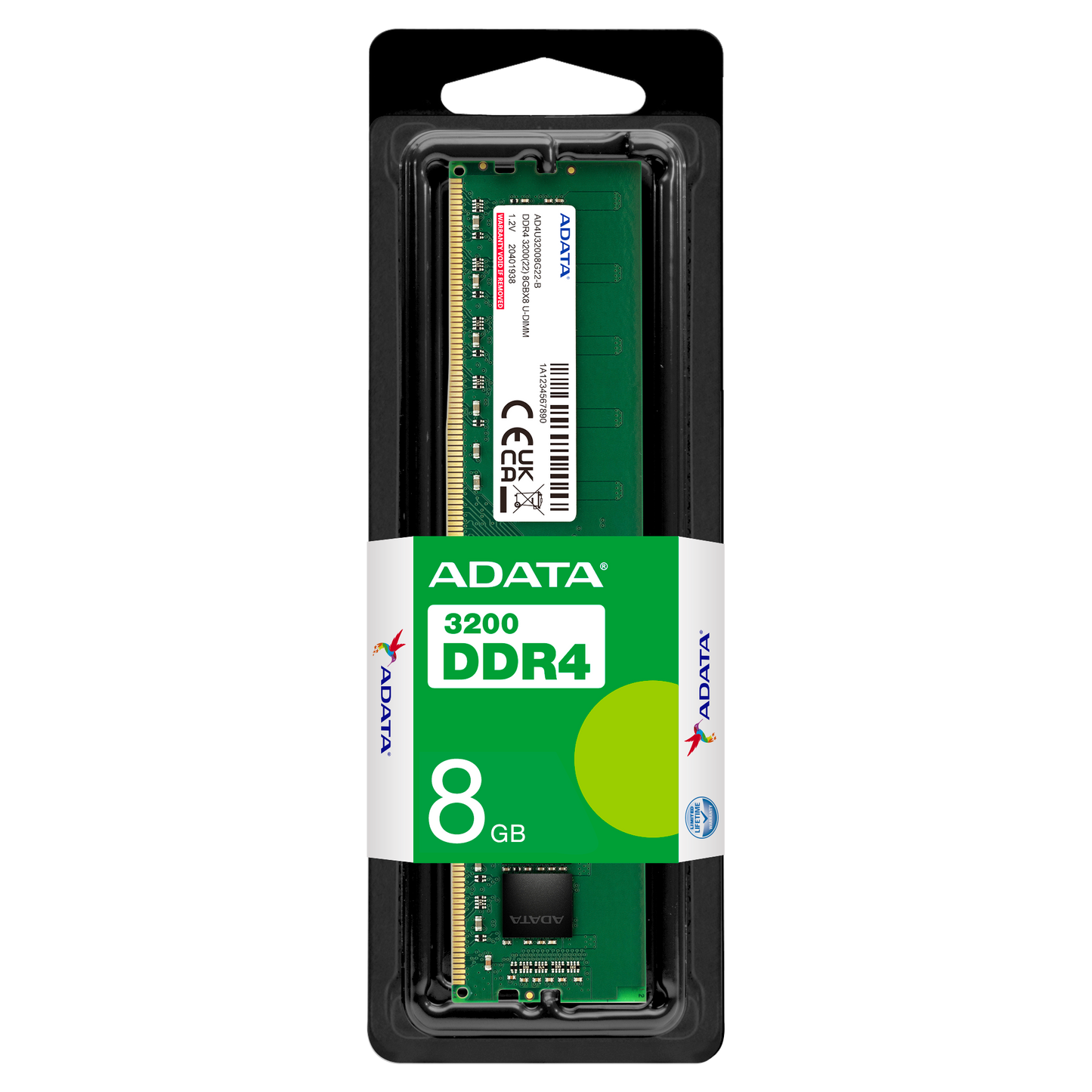 ADATA Premier DDR4 3200 U-DIMM Desktop Memory (Single & Dual Channel Kits)