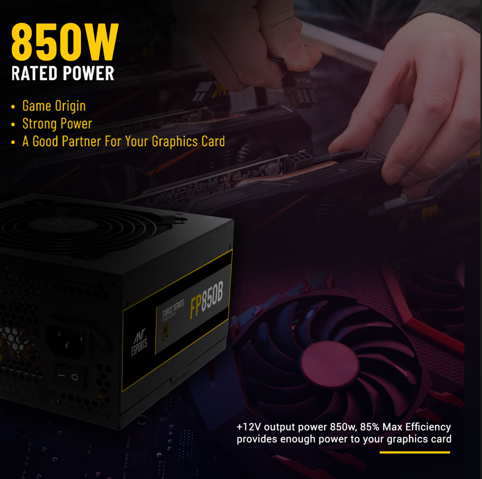 Ant Esports FP750B Power Supply