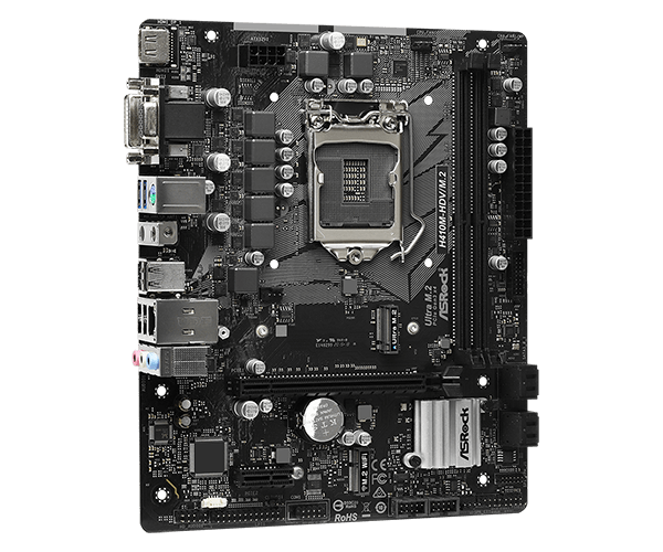 Asrock H410M-HDVM.2 Motherboard