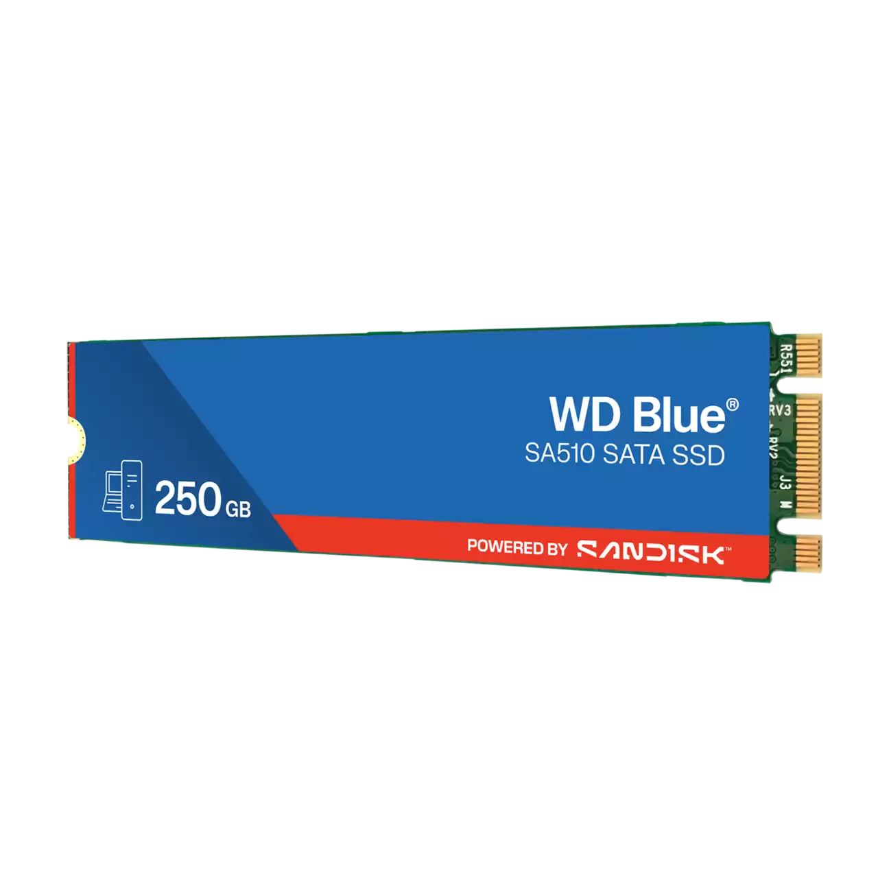 WD Blue SA510 SATA SSD M.2 2280 (250GB/500GB/1TB/2TB)