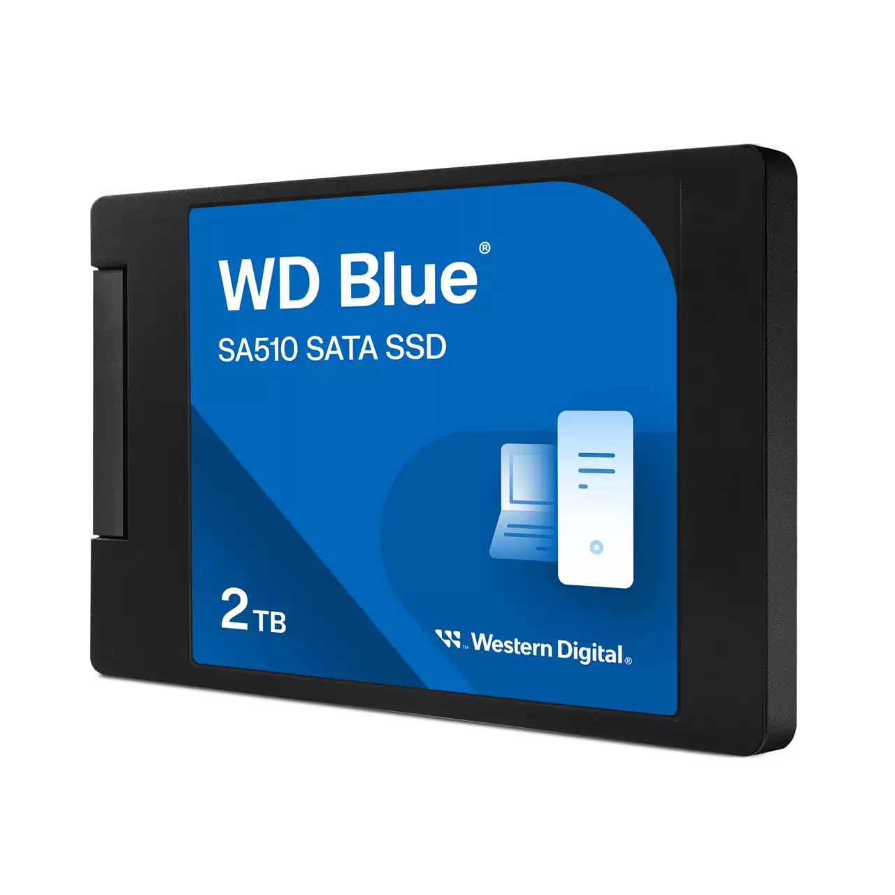 WD Blue SA510 SATA SSD 2.5”/7mm Cased (250GB/500GB/1TB/2TB/4TB)
