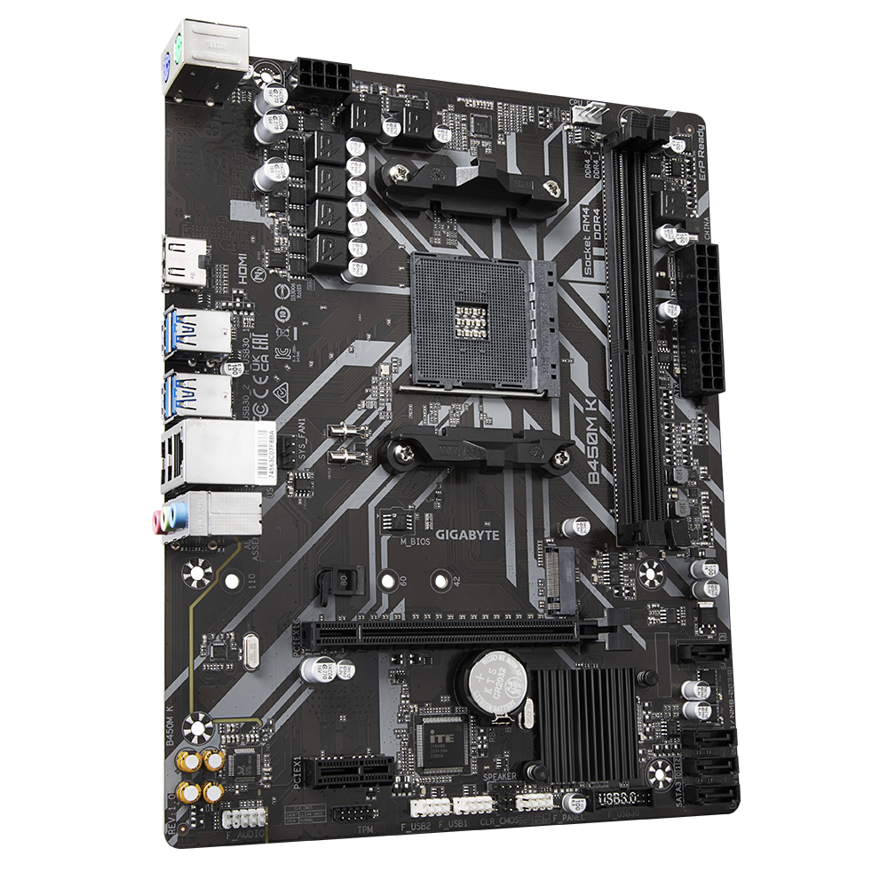 Gigabyte B450M K Motherboard