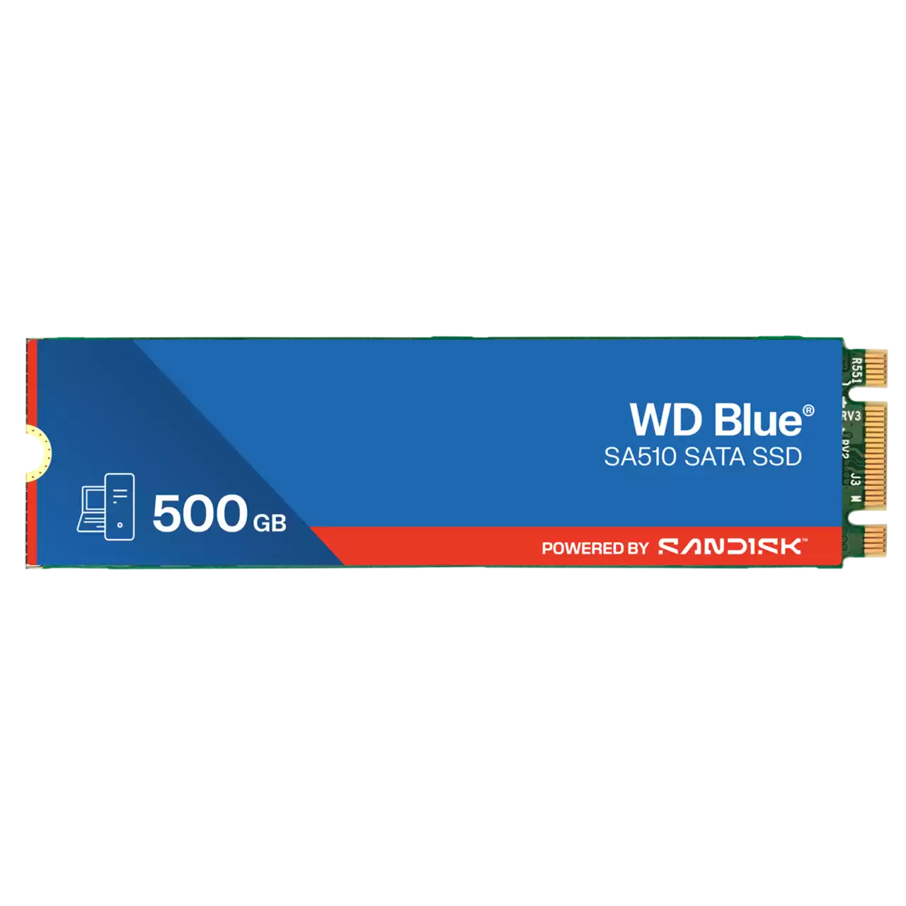 WD Blue SA510 SATA SSD M.2 2280 (250GB/500GB/1TB/2TB)