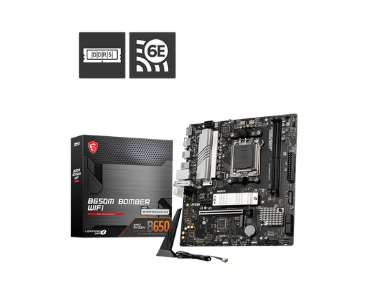 MSI B650M Bomber WiFi Motherboard