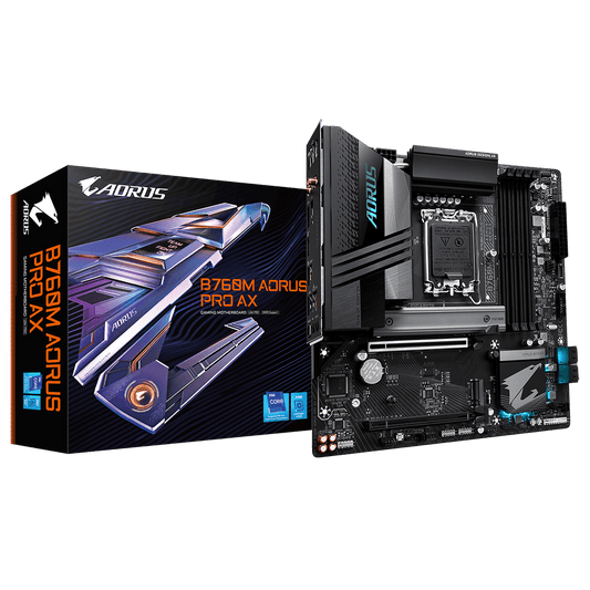 Gigabyte B760M Aorus Pro AX DDR5 Motherboard