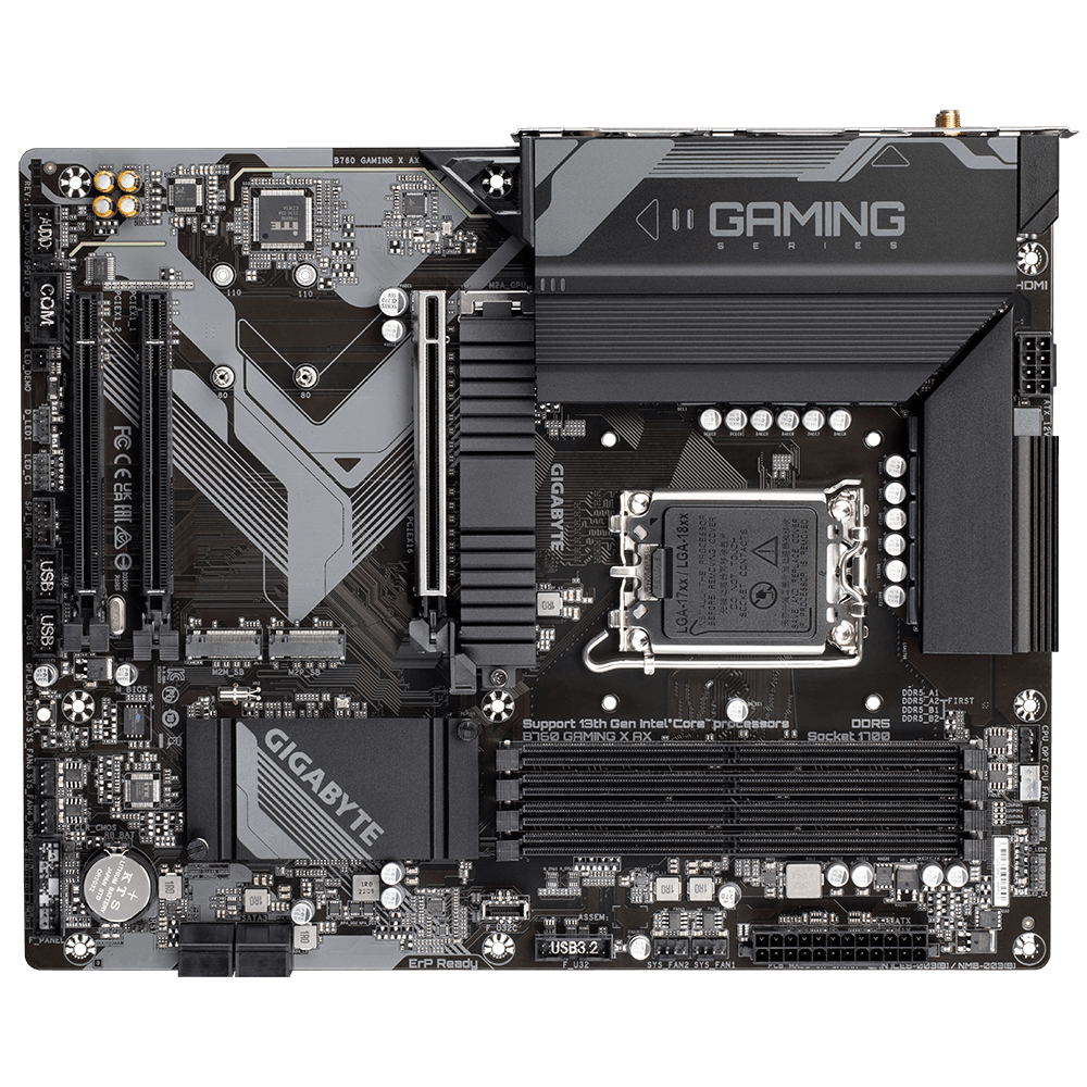 Gigabyte B760 Gaming X AX Motherboard
