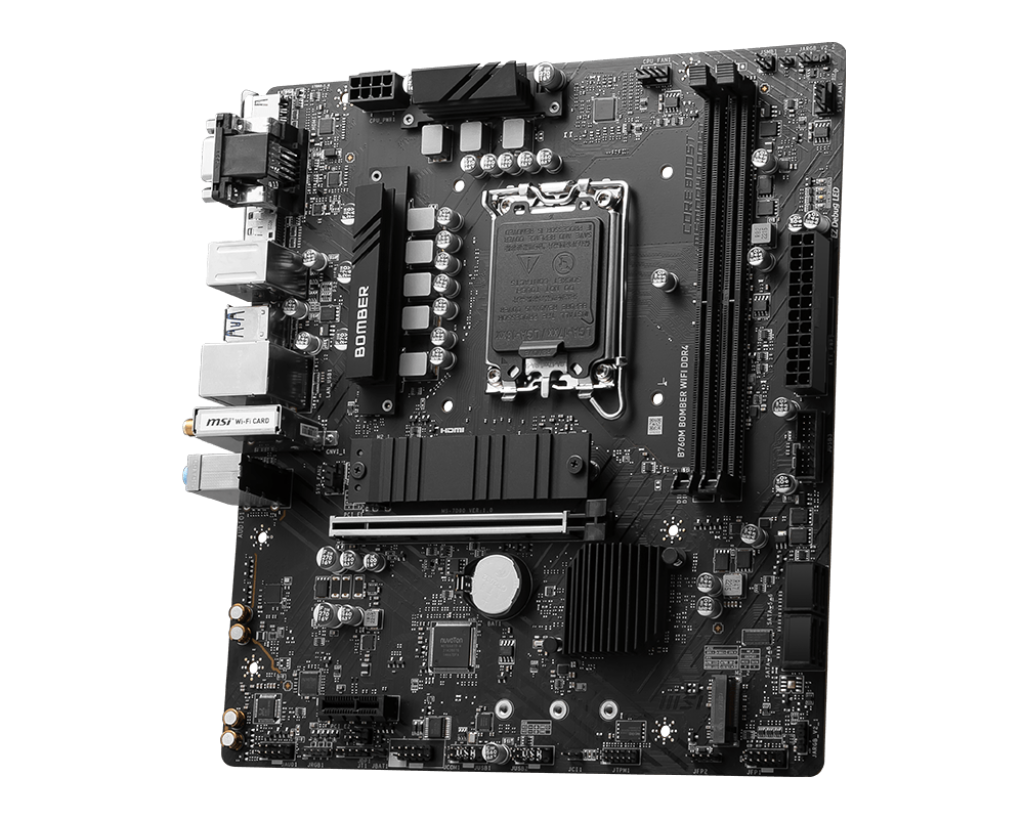 MSI B760M Bomber (Wi-fi) DDR4 Motherboard