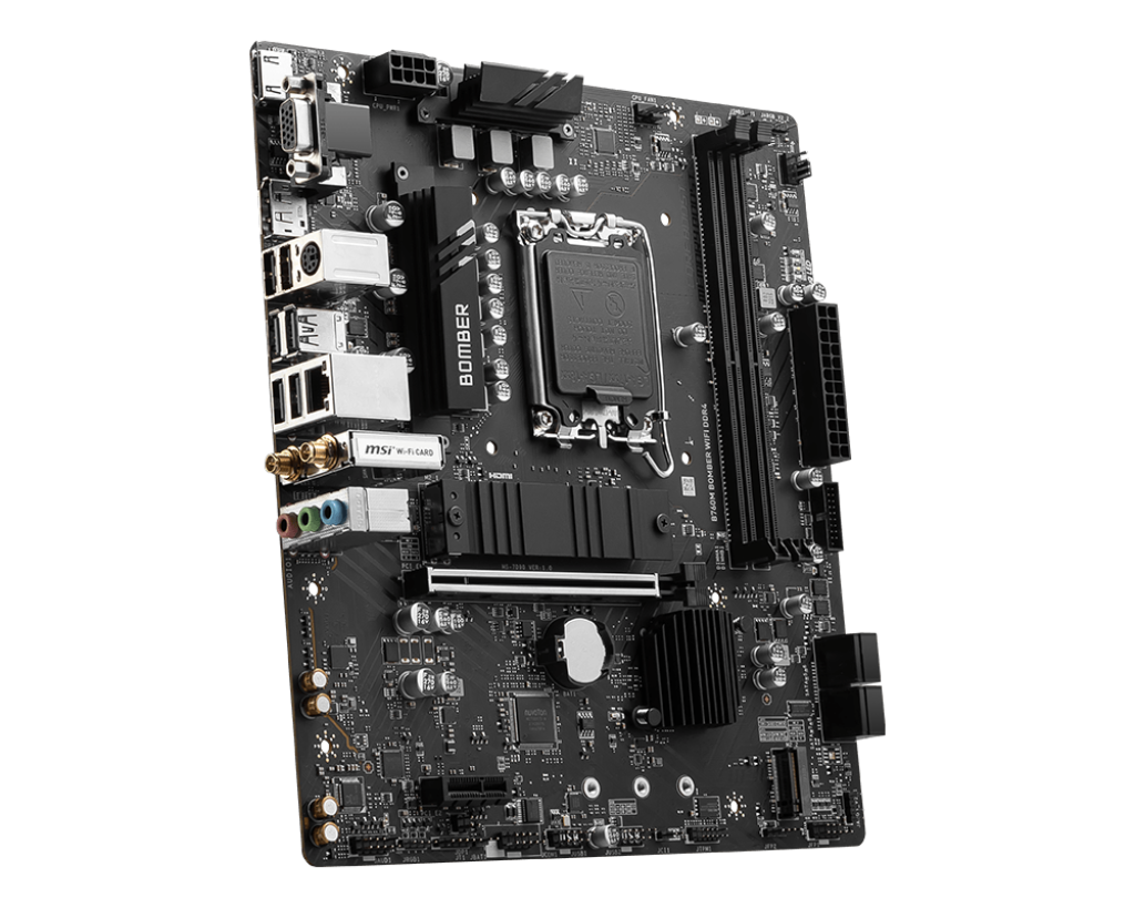 MSI B760M Bomber (Wi-fi) DDR4 Motherboard