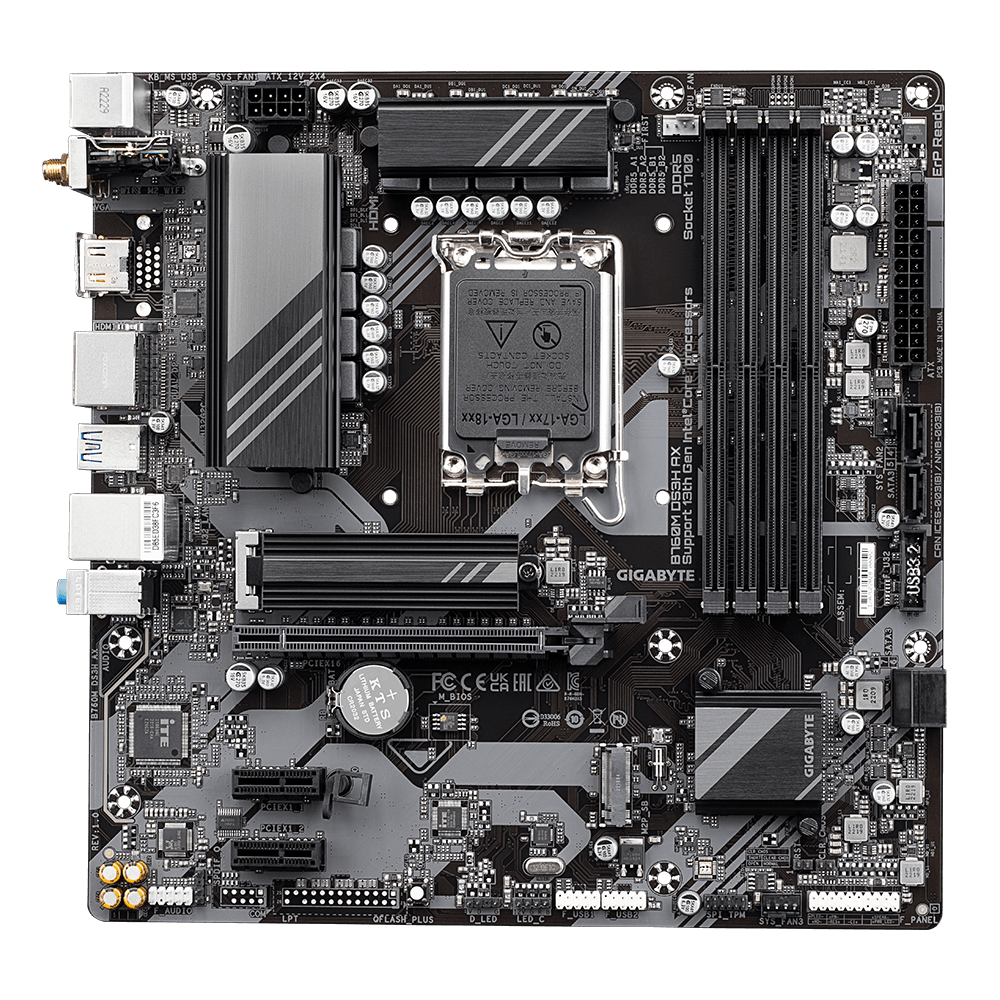 Gigabyte B760 M DS3H AX DDR5 Motherboard