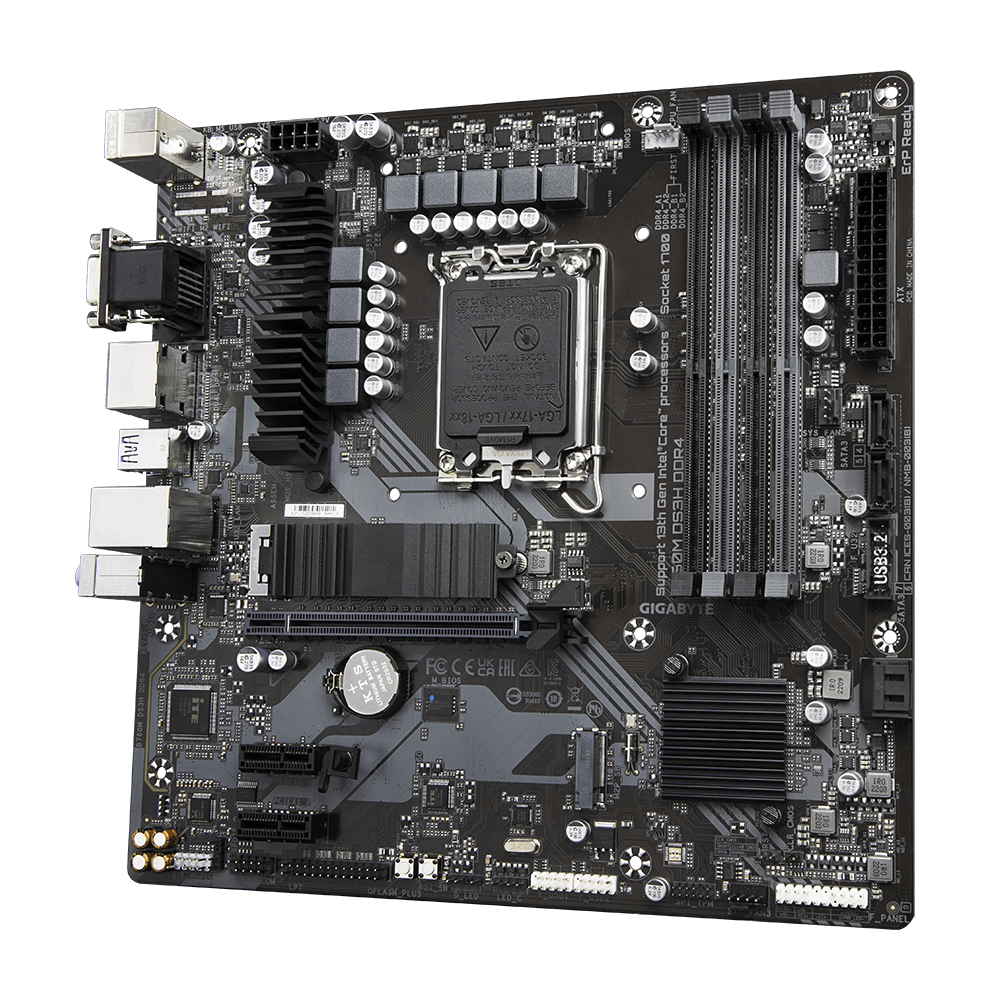 Gigabyte B760M DS3H DDR4 Motherboard