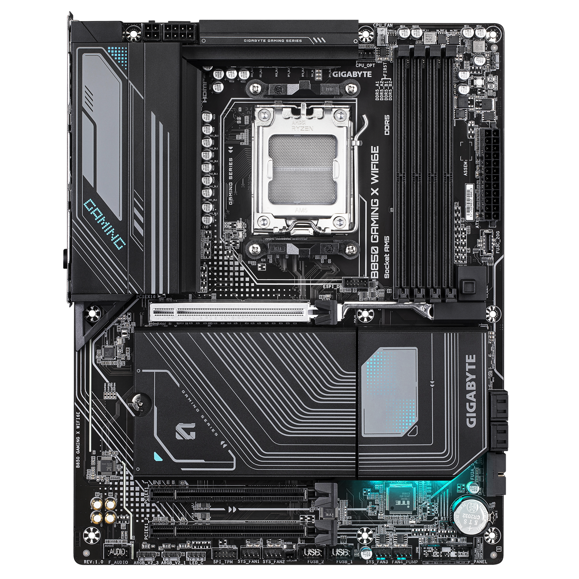 Gigabyte B850 Gaming X WiFi Motherboard with WiFi module 