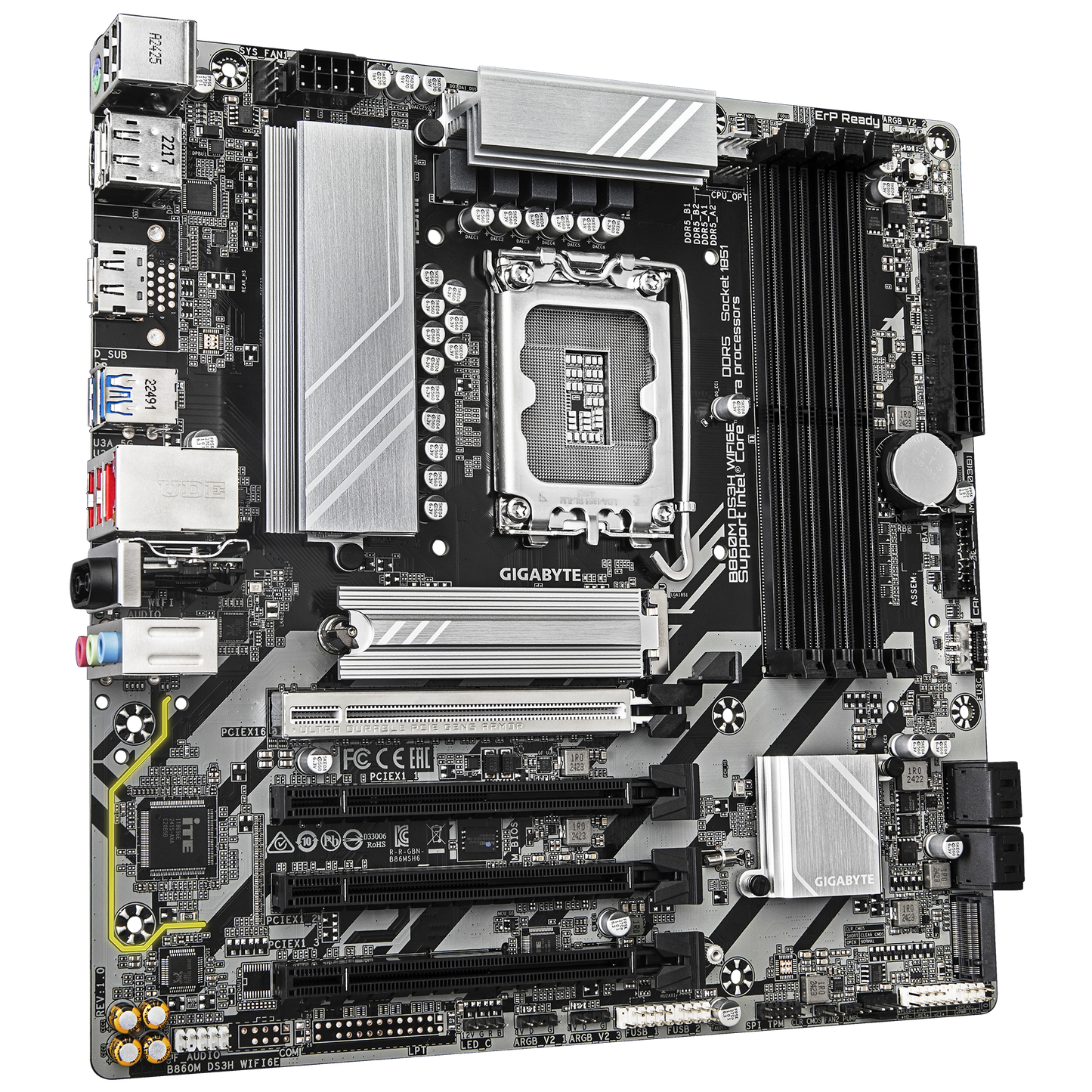 Gigabyte B860M DS3H WiFi 6E Motherboard