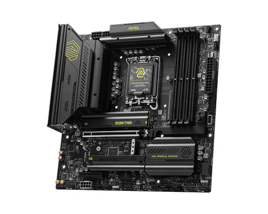 Premium All-White Gigabyte B860M M POWER WIFI Motherboard for Aesthetic Gaming PC Builds
