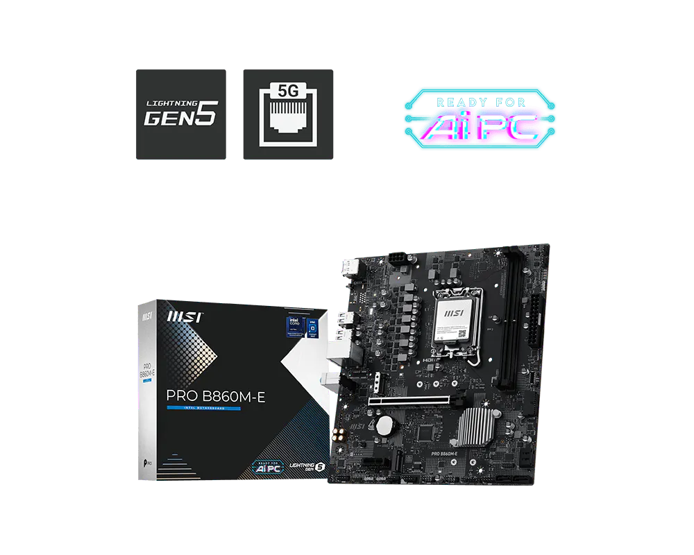 MSI Pro B860M-E Motherboard
