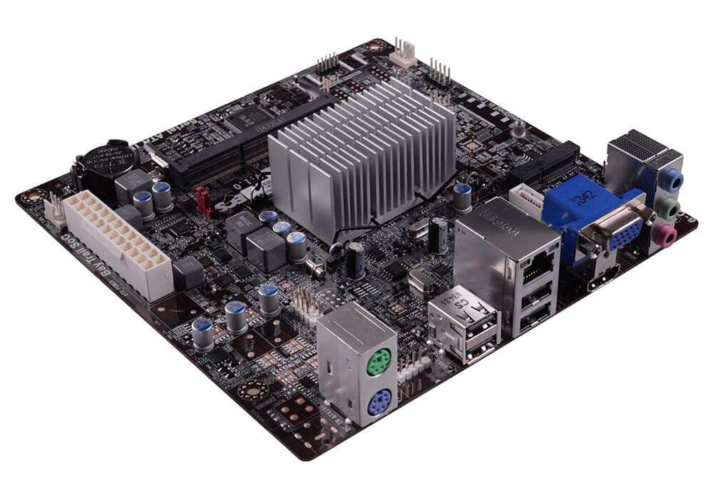 ECS J1800 Mini ITX Motherboard