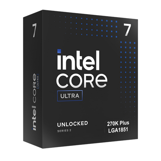 Intel Core Ultra 7 Processor 270K Plus — 36M Cache | Up to 5.50 GHz | LGA1851 | Arrow Lake | AI PC | 36 TOPS