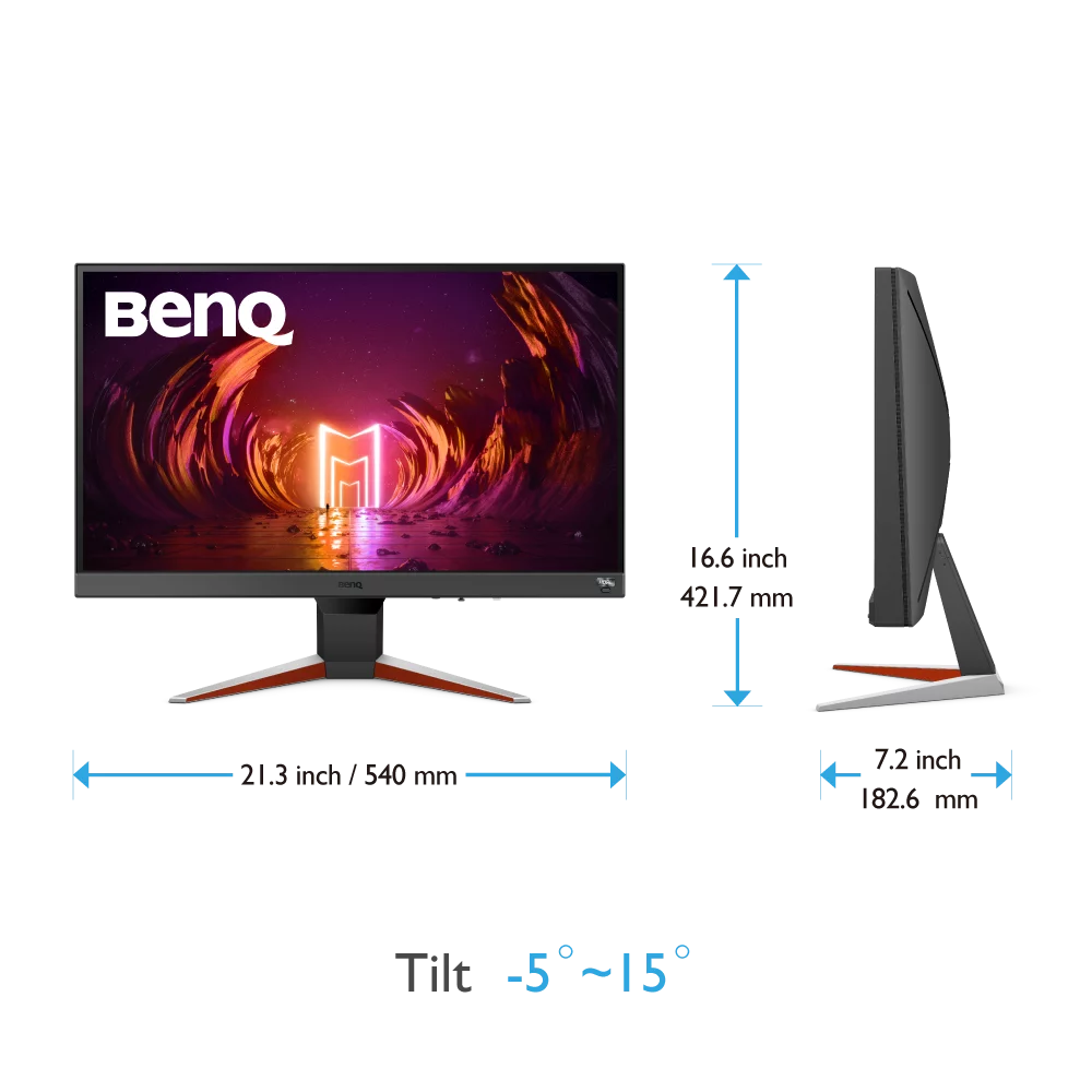 BenQ EX240N | MOBIUZ 1ms 23.8" 165Hz Gaming Monitor