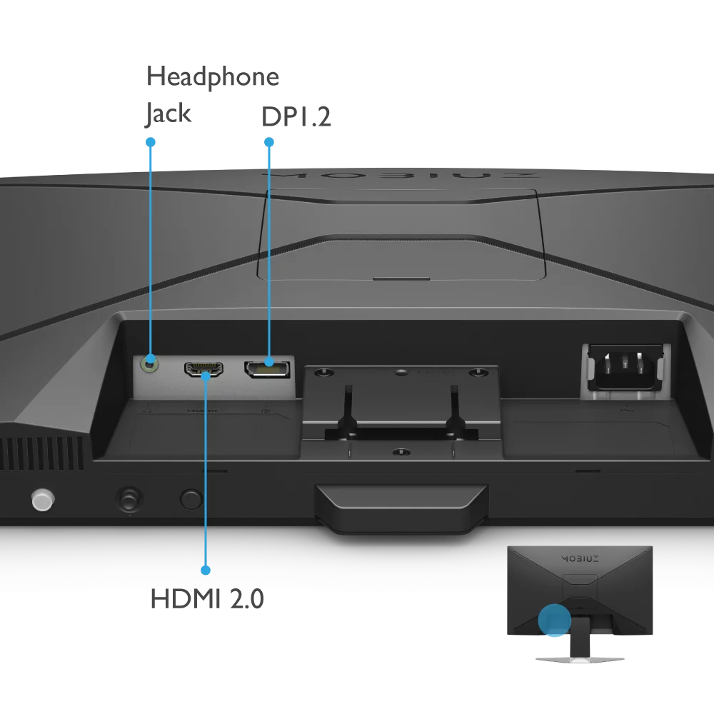 BenQ EX240N | MOBIUZ 1ms 23.8" 165Hz Gaming Monitor